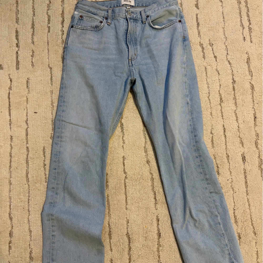 Agolde Classic Light Blue Women's Jeans